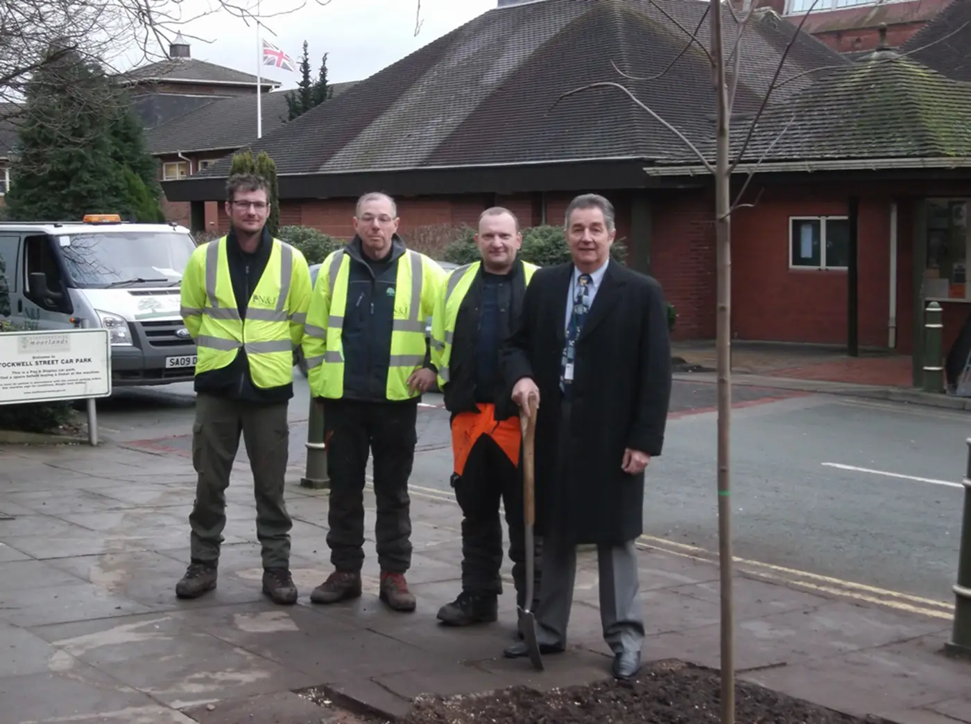 Leek: Tree planting project photograph 4